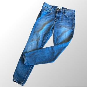 Current/Elliott High Waisted Ankle Skinny Darcy Blue Jeans‎ in Size 31